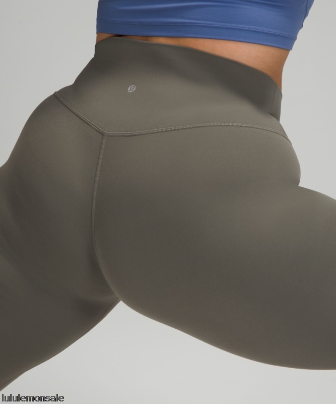 Lululemon Damen DELULU012 | Align Hochhaushose 25 Grey Sage